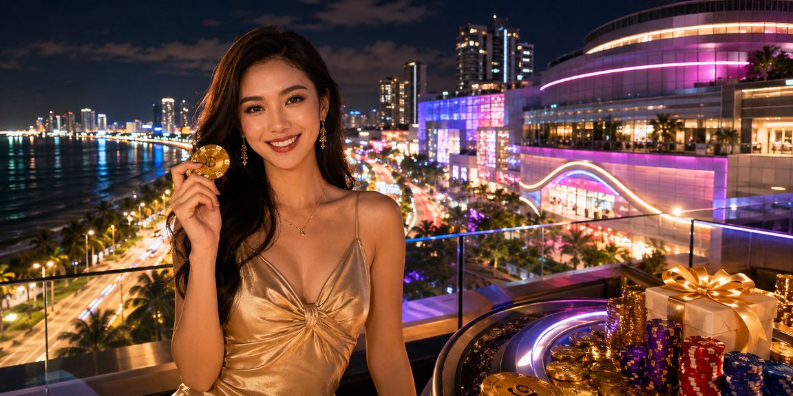 Pengalaman pertaruhan kasino gaya Malaysia di Penang dengan paparan pelbagai pilihan permainan